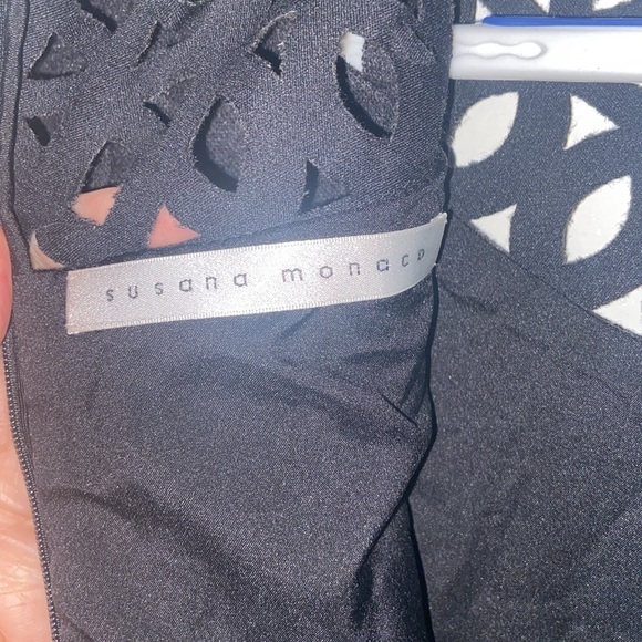 NWT Susana Monaco Midi Dress, zip back, size 4, sample piece, no material tag - Picture 9 of 10